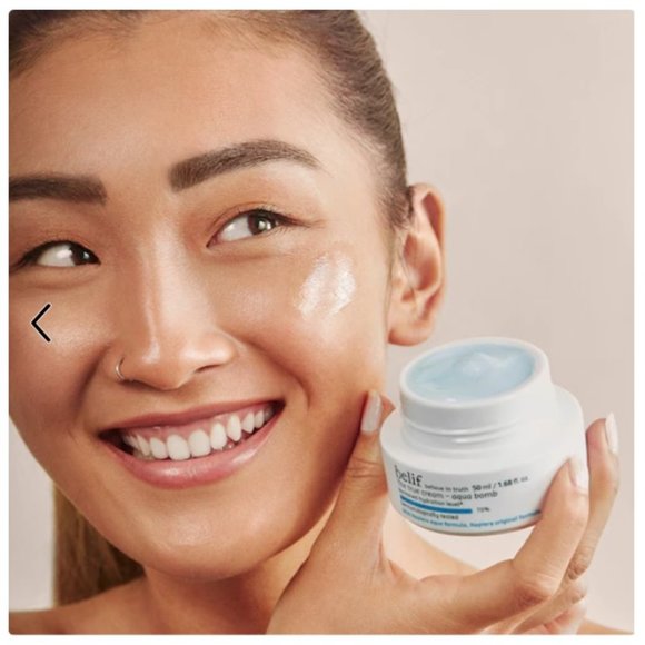 Belif The True Cream-Aqua Bomb, Gel, Hydration, Glow, Dry Skin, NEW - Mini 10 ml - Picture 5 of 9